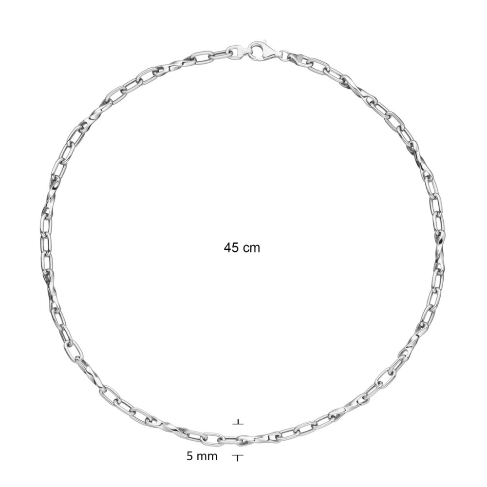 glow-102-0988-45-schakelketting-zilver-ankerschakel-5-mm-breedte-lengte-45-cm