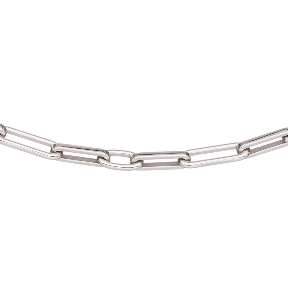 glow-102-0991-45-schakelketting-zilver-paperclickschakel-5-mm-breedte-lengte-45-cm