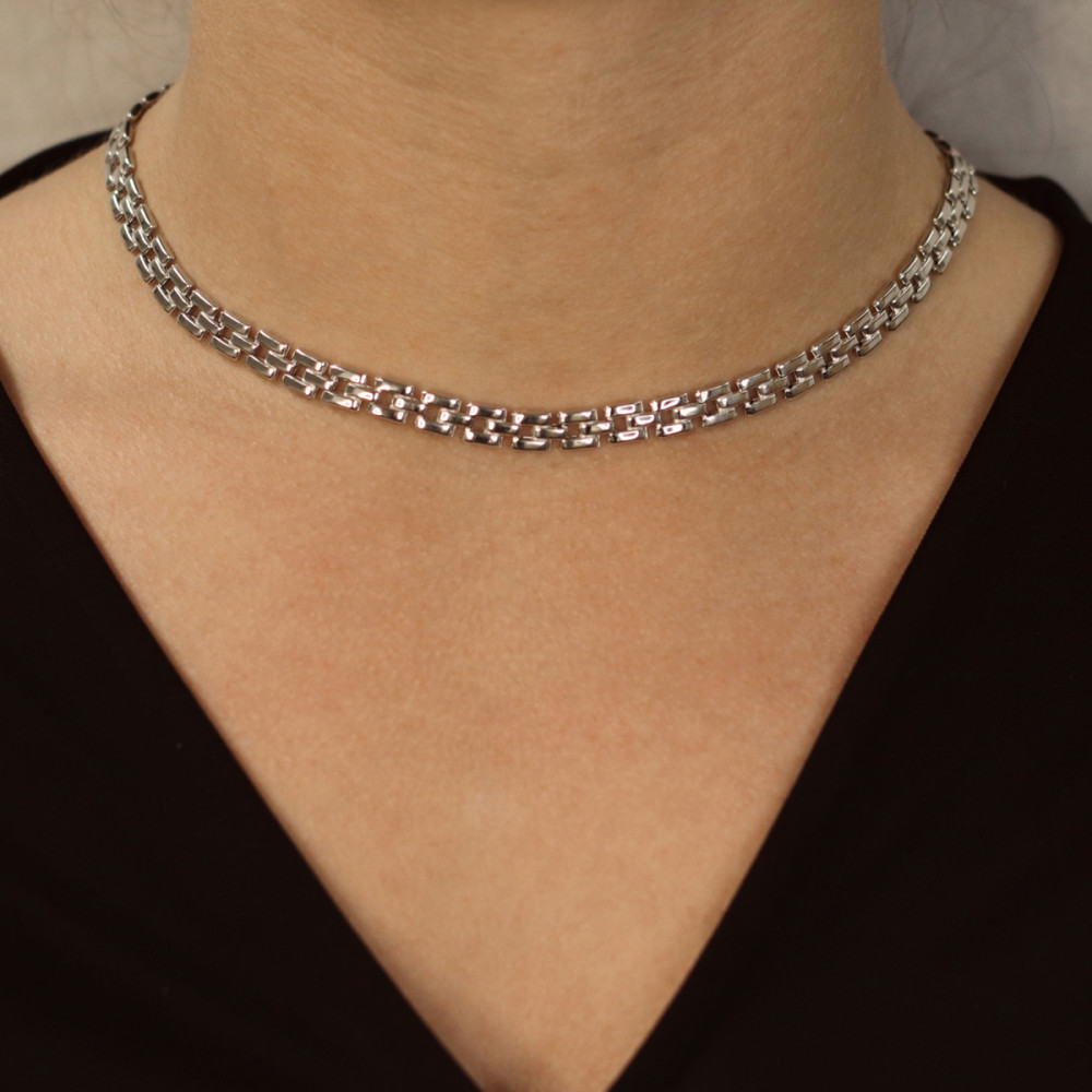 glow-102-1331-43-schakelketting-zilver-breed-rechthoekig-7-mm-breedte-lengte-43-cm