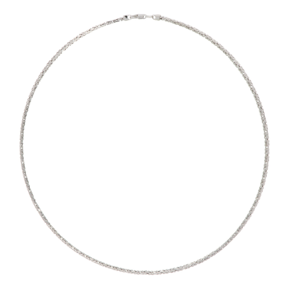 glow-102-1366-45-schakelketting-zilver-koningsschakel-2-mm-breedte-lengte-45-cm