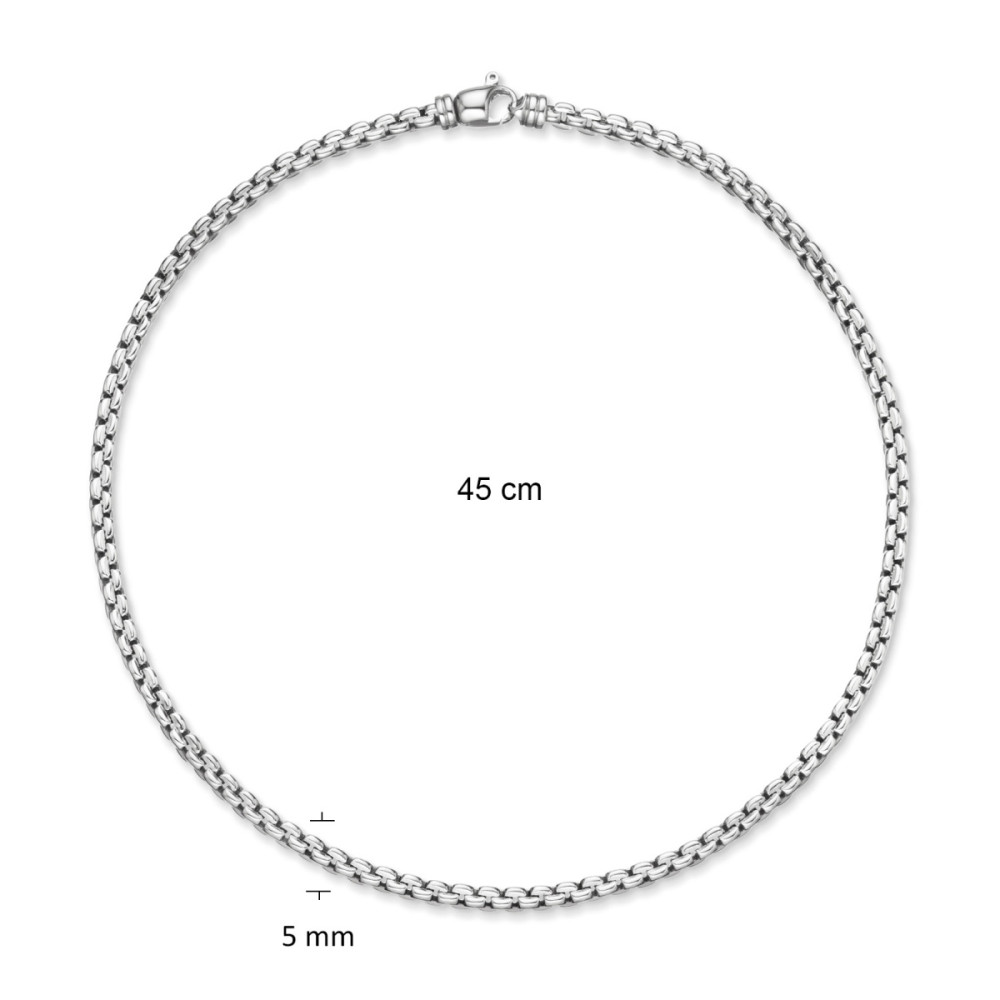 glow-102-1452-45-schakelketting-zilver-cardano-5-mm-breedte-lengte-45-cm