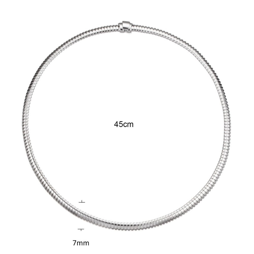 glow-102-1454-45-schakelketting-zilver-cilindrische-schakels-7-mm-breedte-lengte-45-cm