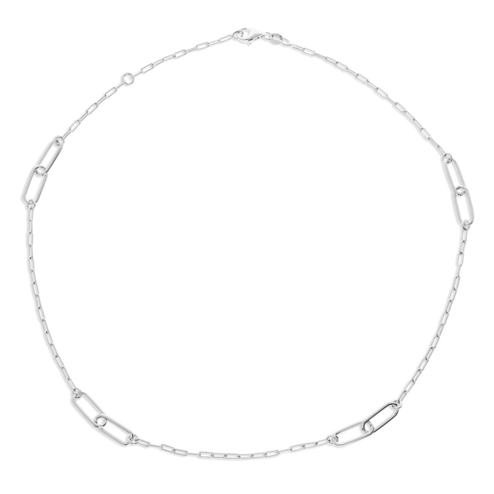 glow-102-2392-50-schakelketting-zilver-paperclipschakel-7-mm-breedte-lengte-50-cm