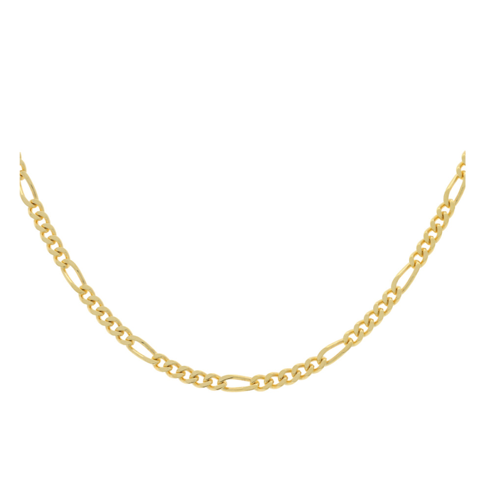 glow-102-8106-45-schakelketting-figaroschakel-gold-plated-4-mm-breedte-lengte-45-cm