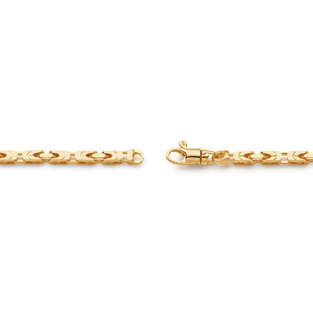 glow-102-8255-45-schakelketting-koningsschakel-gold-plated-2-5-mm-breedte-lengte-45-cm