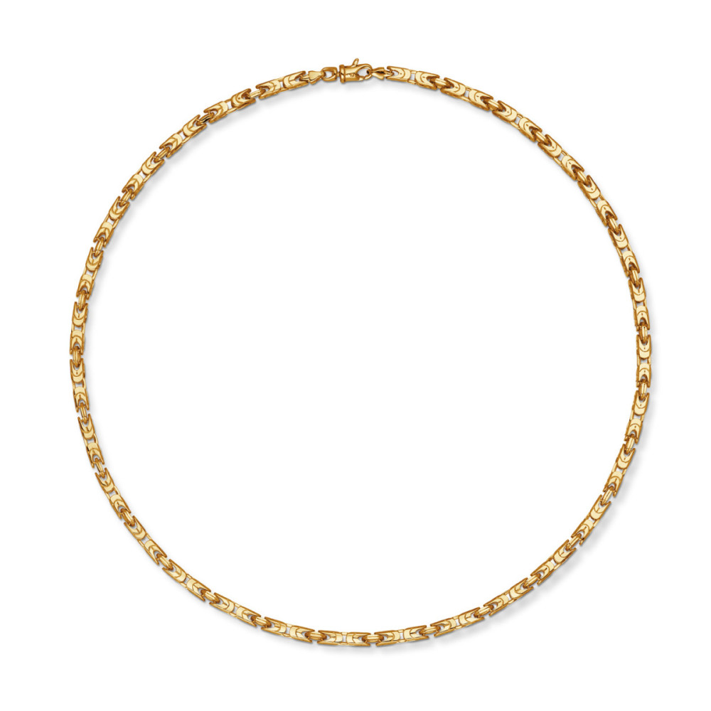 glow-102-8256-50-schakelketting-koningsschakel-gold-plated-3-mm-breedte-lengte-50-cm