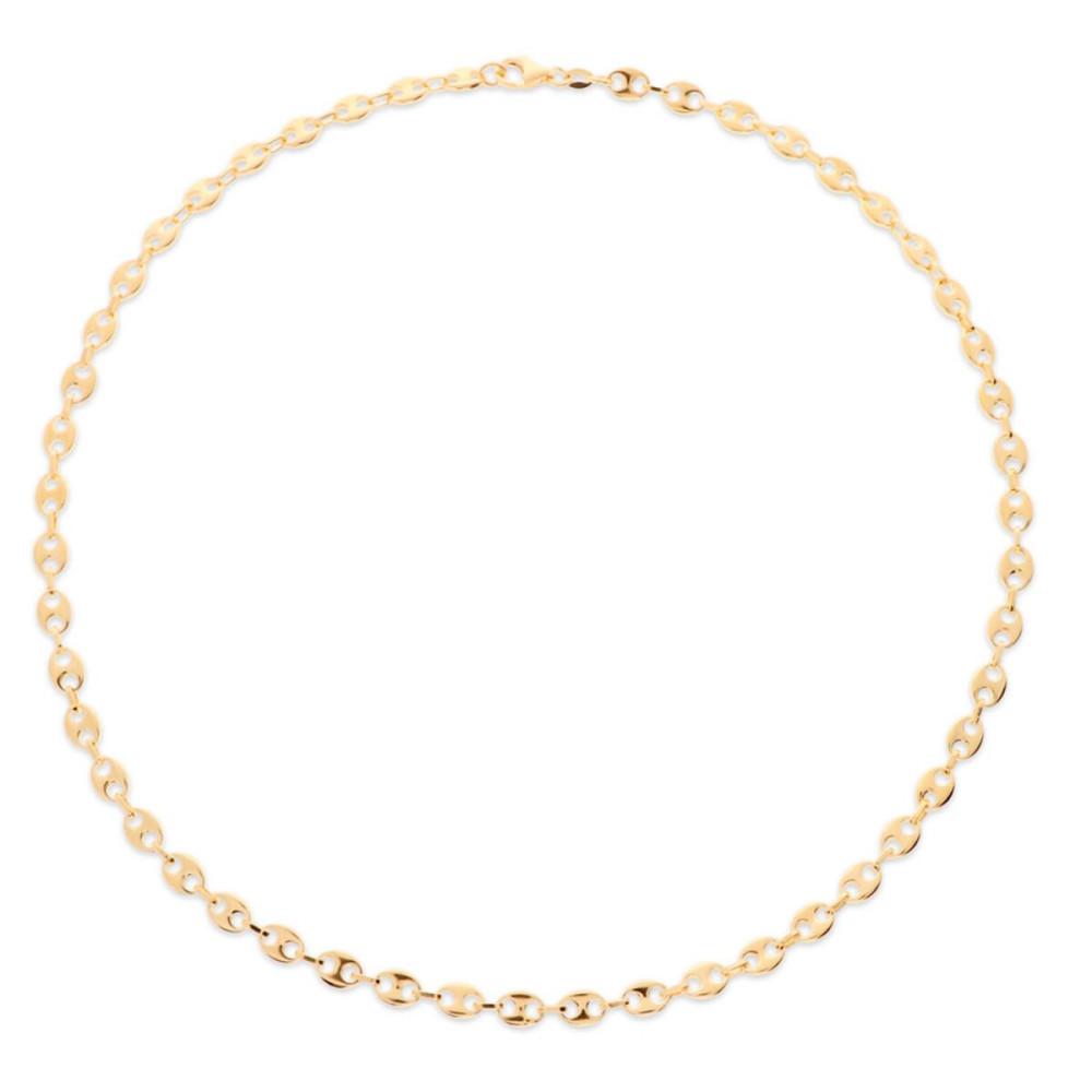glow-102-8390-50-schakelketting-koffieboon-gold-plated-6-mm-breedte-lengte-50-cm