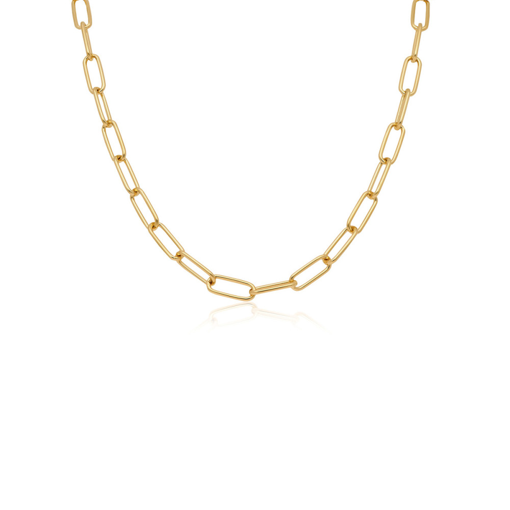glow-102-8391-45-schakelketting-paperclip-gold-plated-6-mm-breedte-lengte-45-cm