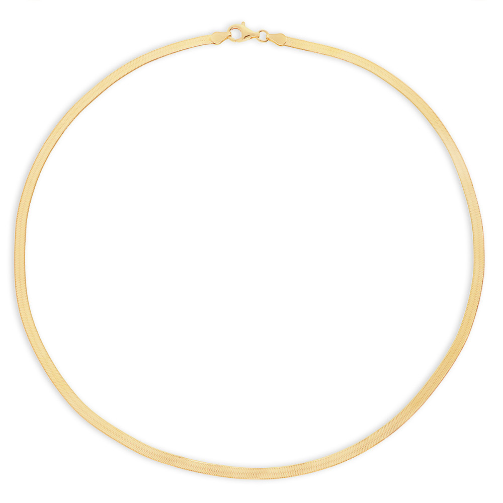glow-102-8393-45-schakelketting-slang-gold-plated-4-mm-breedte-lengte-45-cm