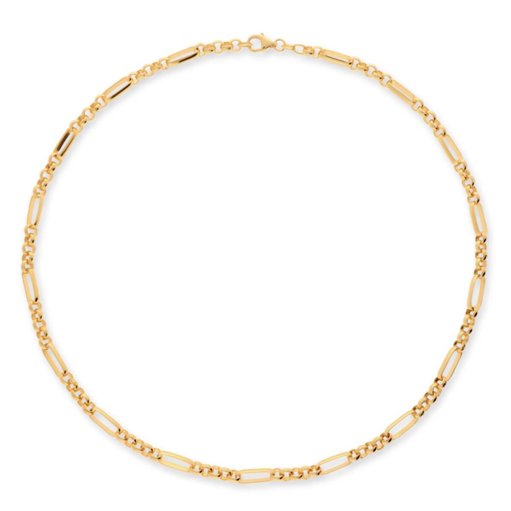 glow-102-8410-45-schakelketting-gold-plated-ovaal-en-rond-5-mm-breedte-lengte-45-cm