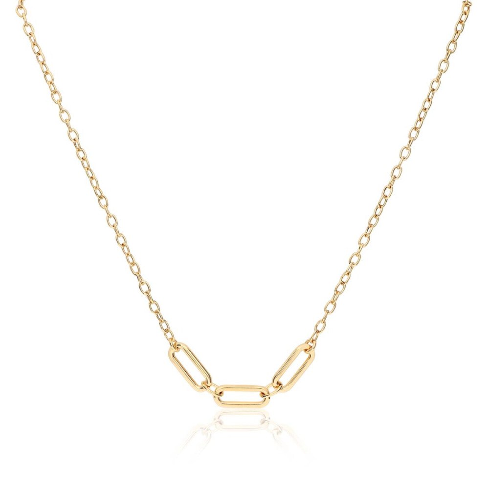 glow-102-8619-45-schakelketting-gold-plated-paperclipschakel-6-mm-breedte-lengte-45-cm