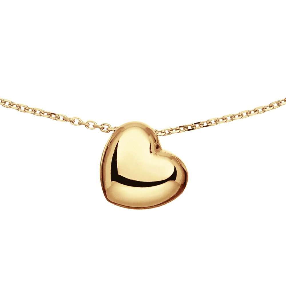 glow-102-8740-45-ketting-met-hanger-gold-plated-hartje-13-mm-hoog-lengte-42-45-cm