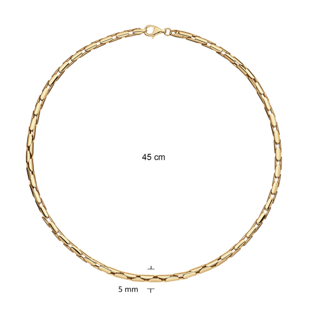 glow-102-8987-45-schakelketting-verguld-vossenstaart-5-mm-breedte-lengte-45-cm