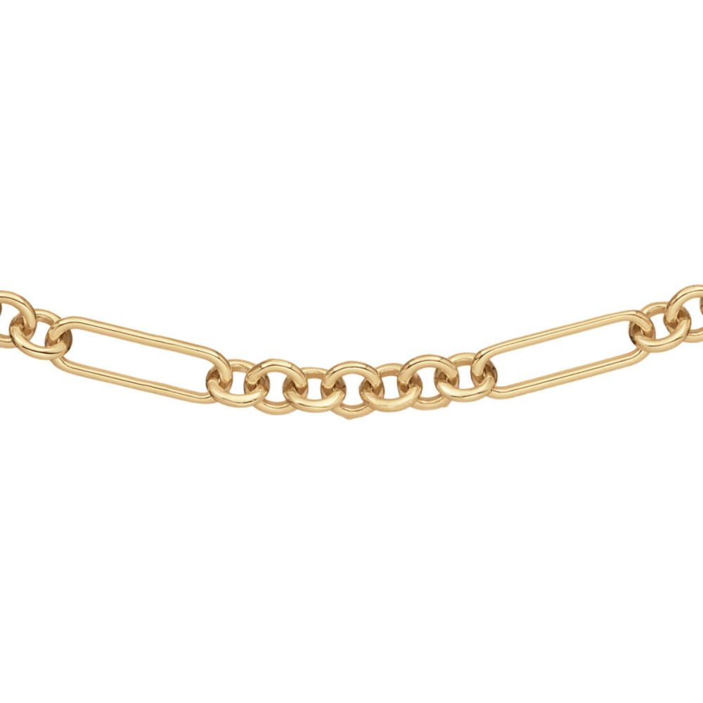 glow-102-8990-45-schakelketting-jasseronschakel-gold-plated-5-mm-breedte-lengte-45-cm