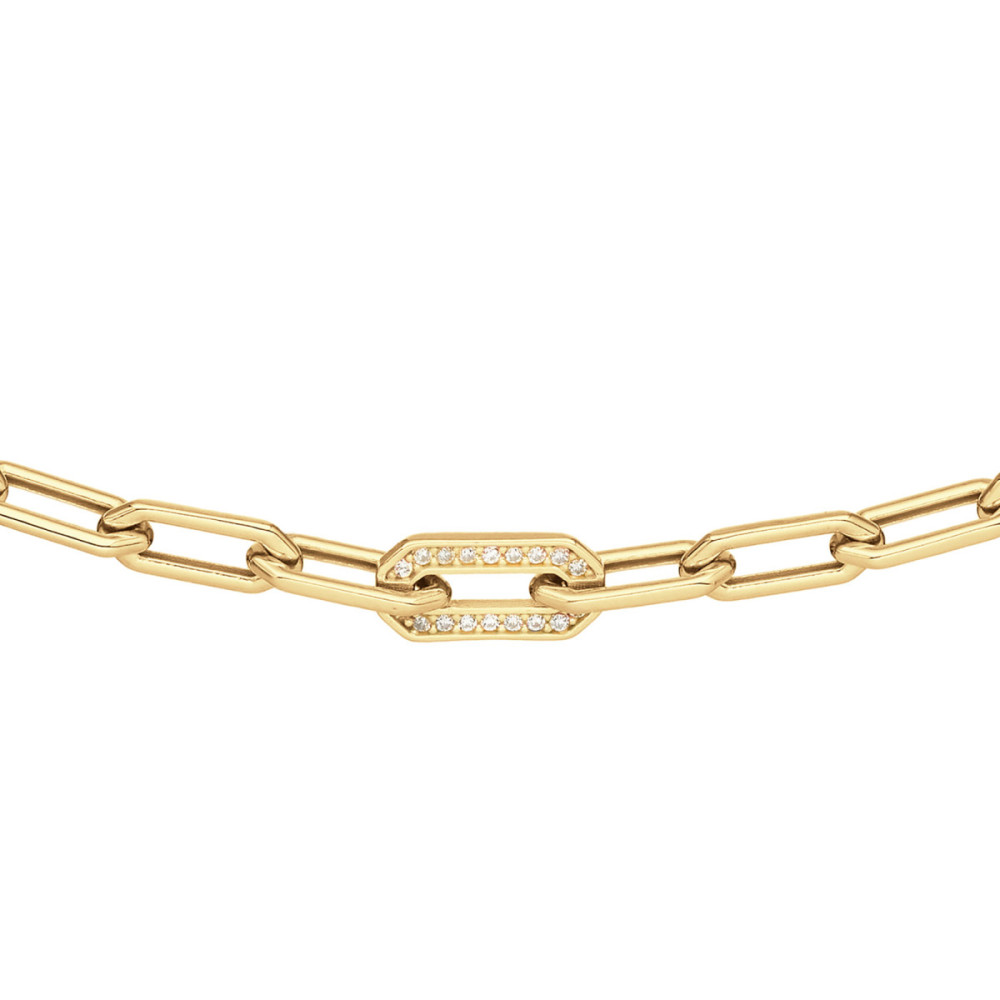 glow-102-8992-45-schakelketting-verguld-anker-met-pave-stenen-6-mm-breedte-lengte-45-cm