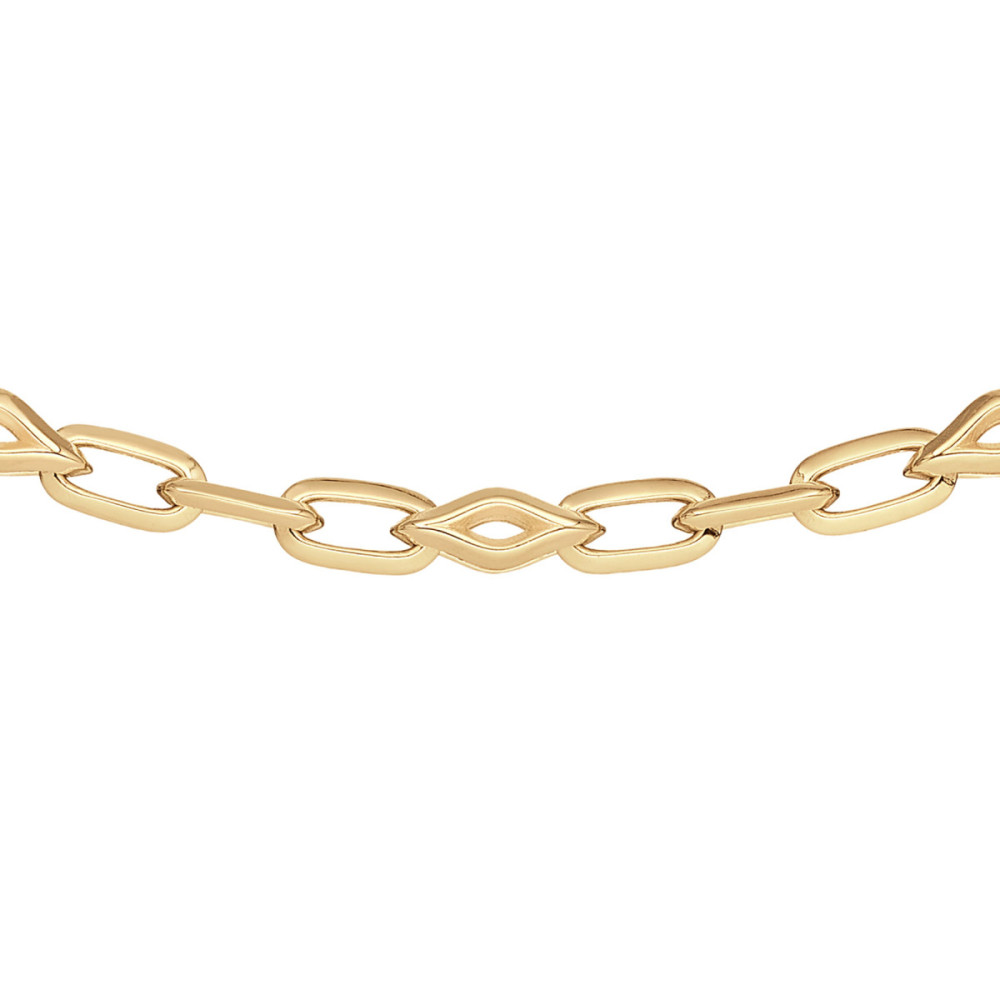glow-102-8996-45-schakelketting-ankerschakel-gold-plated-6-mm-breedte-lengte-45-cm