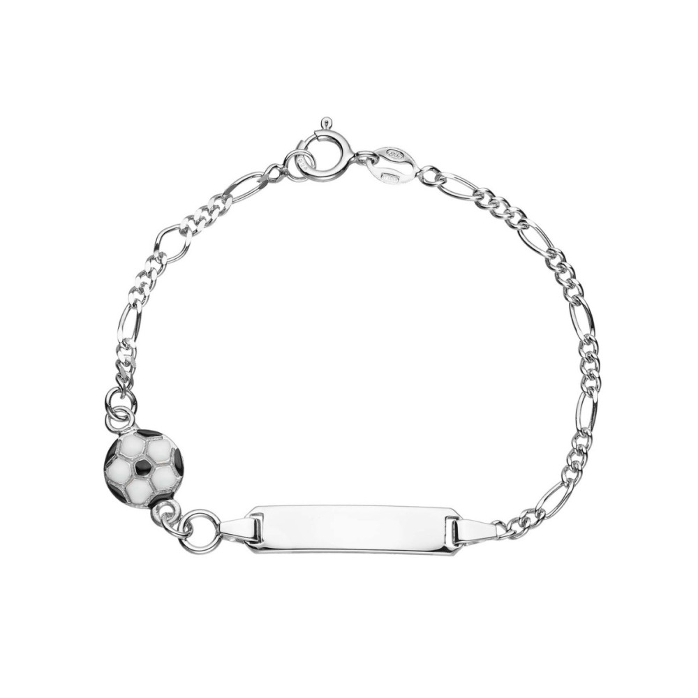 glow-104-0523-16-plaatarmband-kinderen-zilver-emaille-voetbalplaatje-25-mm-breed-x-5-mm-hoog-lengte-15-cm