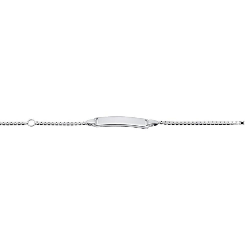 glow-104-0700-12-gepersonaliseerde-plaatarmband-kinderen-zilver-plaat-5-mm-hoog-venetiaanse-schakel-lengte-12-cm