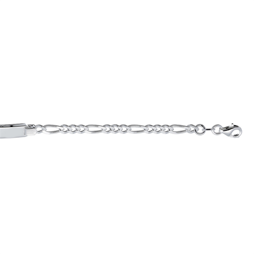 glow-104-0720-18-plaatarmband-gepersonaliseerd-925-zilver-hartje-figaro-schakel-glanzend-lengte-18-cm