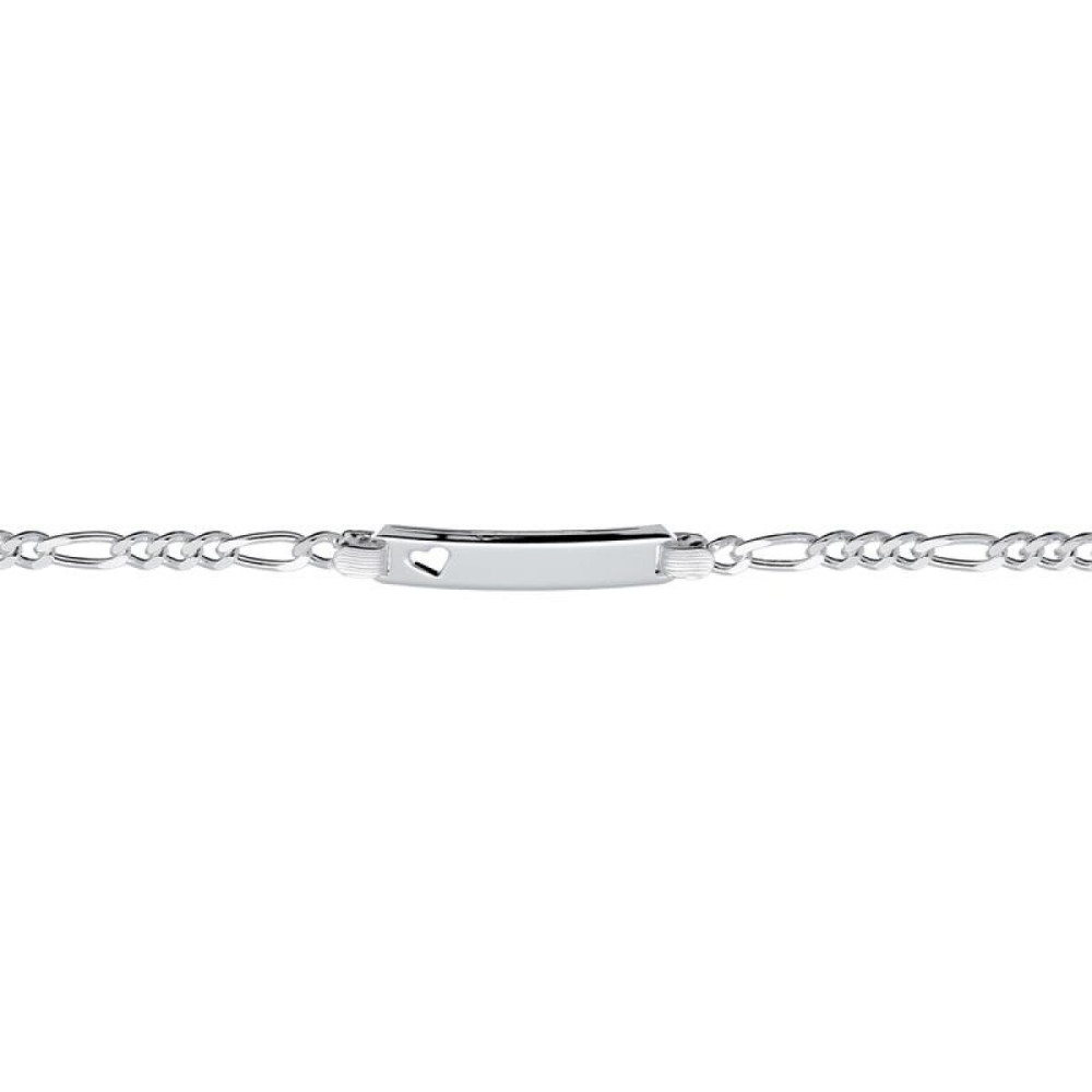 glow-104-0720-18-plaatarmband-gepersonaliseerd-925-zilver-hartje-figaro-schakel-glanzend-lengte-18-cm
