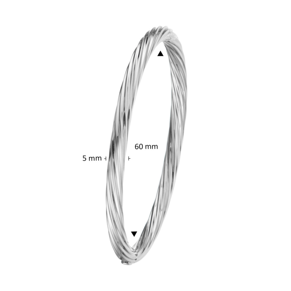 glow-104-0792-00-bangle-glanzend-zilver-gedraaide-structuur-5-mm-breedte-diameter-60-mm