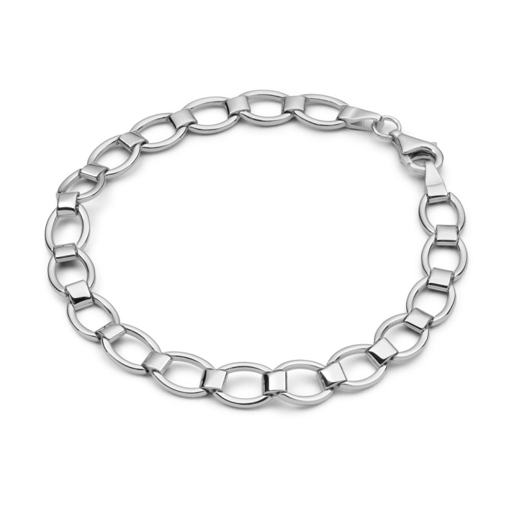 glow-104-0995-19-schakelarmband-glanzend-gerhodineerd-zilver-ovaal-7-mm-breedte-lengte-19-cm