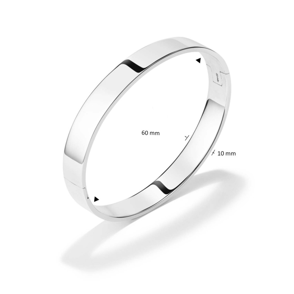 glow-104-1158-10-bangle-925-zilveren-glanzend-oppervlak-10-mm-breedte-diameter-60-mm