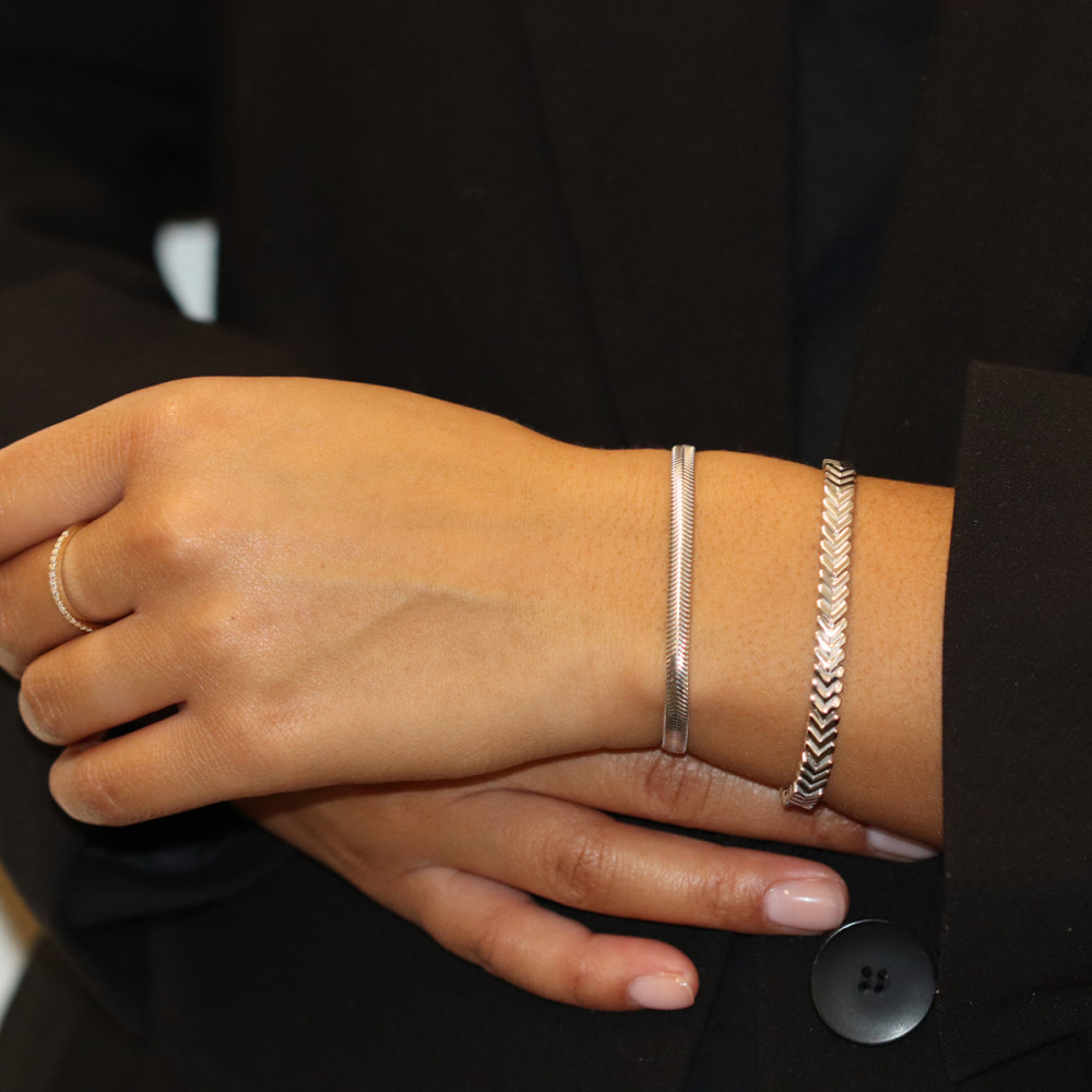 glow-104-1460-19-schakelarmband-zilver-glanzend-vossenstaartmotief-lengte-19-cm