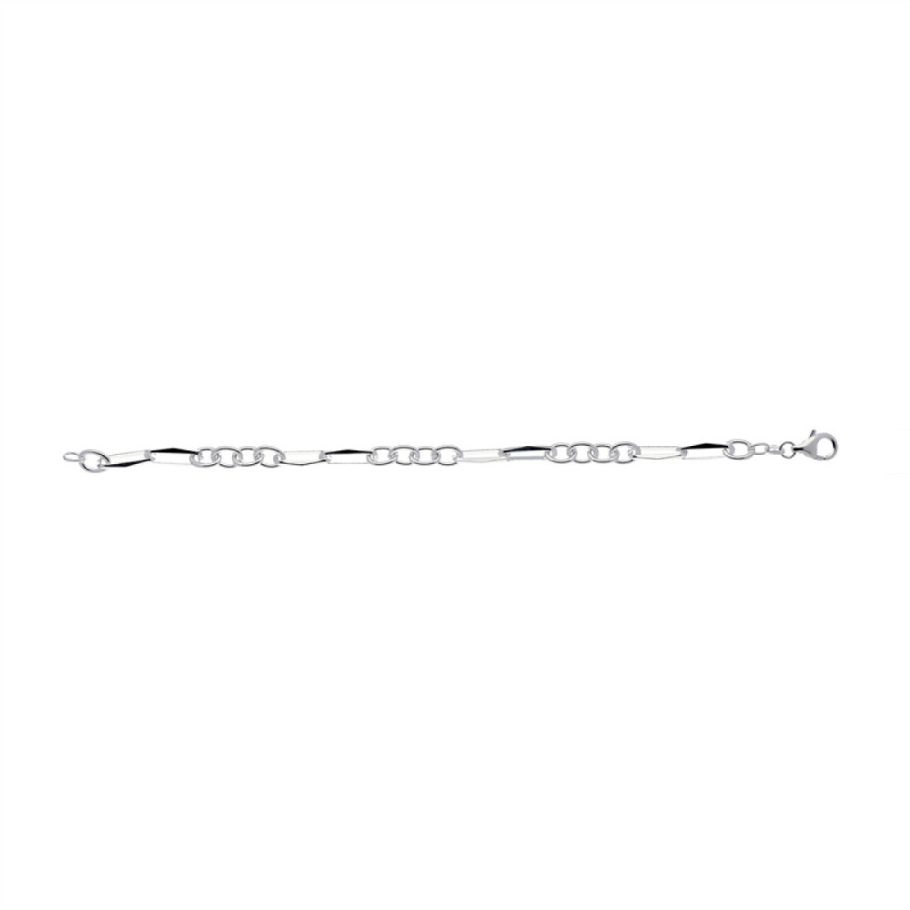 glow-104-1832-20-schakelarmband-zilver-paperclip-anker-glanzend-5-mm-breedte-lengte-20-cm