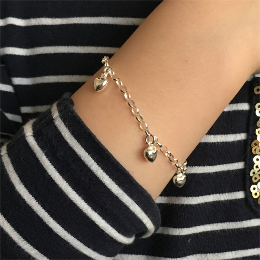 glow-104-1970-16-armband-met-hanger-zilver-hartjes-glanzend-gerhodineerd-10-mm-hoog-lengte-16-cm