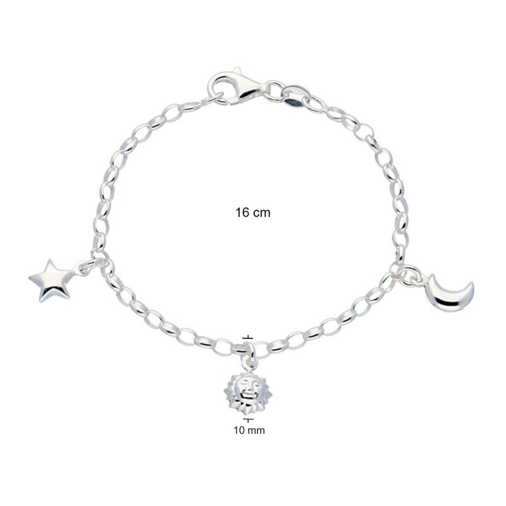 glow-104-1972-16-armband-met-hanger-zilver-ster-maan-zon-10-mm-hoog-lengte-16-cm