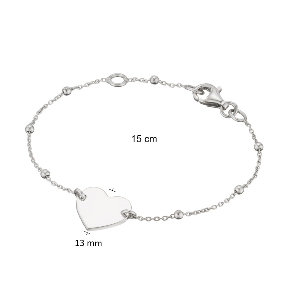 glow-104-2381-15-armband-met-hanger-zilveren-hartje-glanzend-13-mm-hoog-lengte-15-cm
