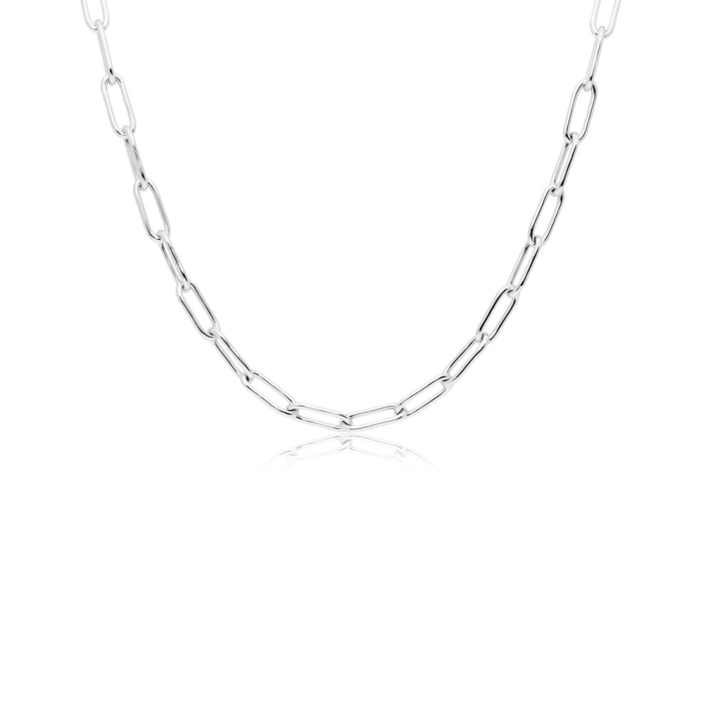 glow-104-2400-45-schakelketting-zilver-paperclipschakel-5-mm-breedte-lengte-45-cm