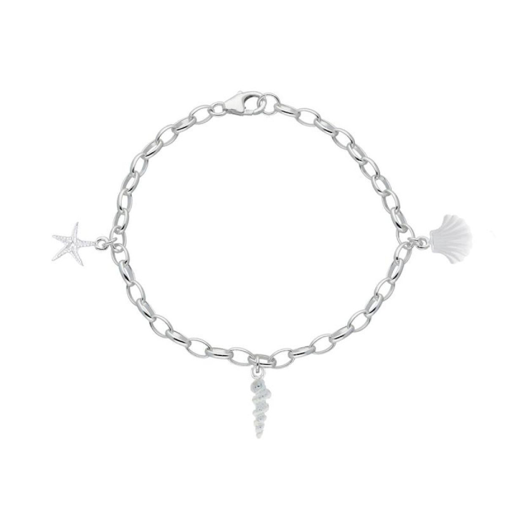 glow-104-6406-17-armband-met-hanger-zilver-glanzend-zeester-schelpen-2-mm-breedte-lengte-17-cm