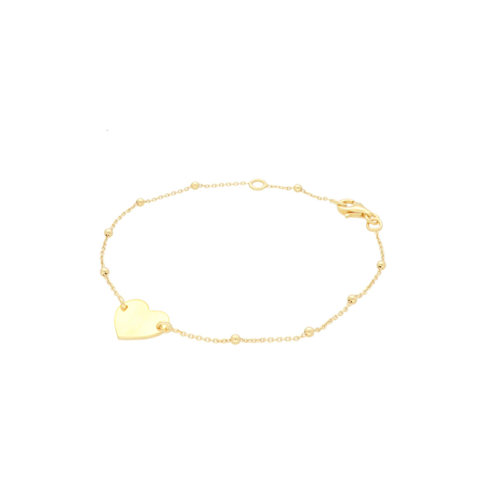 glow-104-8381-15-armband-met-hanger-goudkleurig-hartje-11-mm-hoog-lengte-15-cm