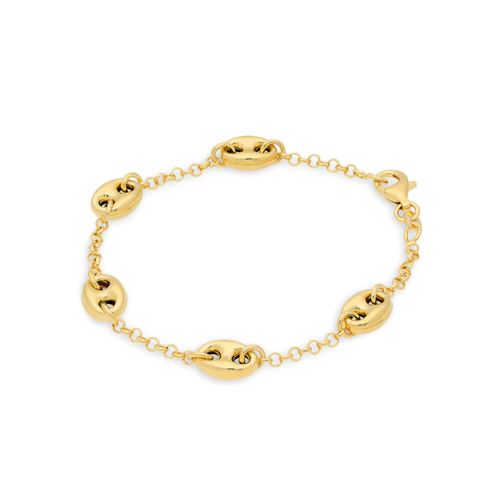 glow-104-8387-19-schakelarmband-goudkleurig-glanzend-ovale-elementen-8-mm-breedte-lengte-19-cm
