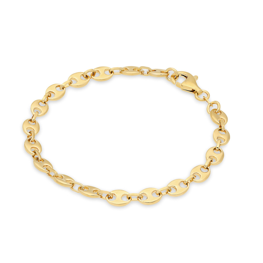 glow-104-8390-20-dames-schakelarmband-gold-plated-ovale-schakels-glanzend-6-mm-breedte-lengte-20-cm