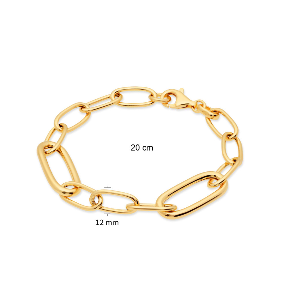 glow-104-8395-20-schakelarmband-goudkleurige-ovale-schakels-glanzend-12-mm-breedte-lengte-20-cm