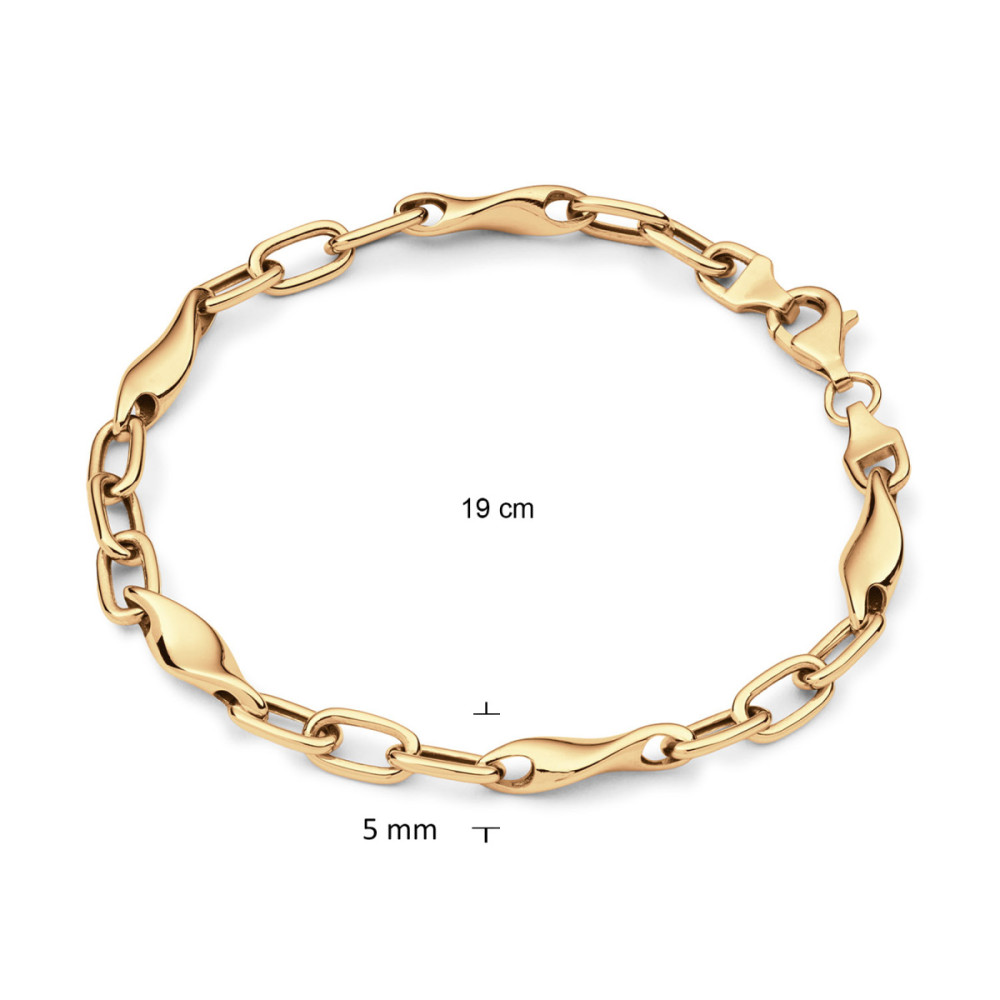 glow-104-8989-19-schakelarmband-gold-plated-glanzend-ovaal-vloeiende-vormen-5-mm-breedte-lengte-19-cm