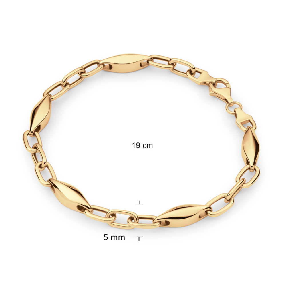 glow-104-8994-19-schakelarmband-glanzend-gold-plated-ovale-en-langwerpige-schakels-5-mm-breedte-lengte-19-cm