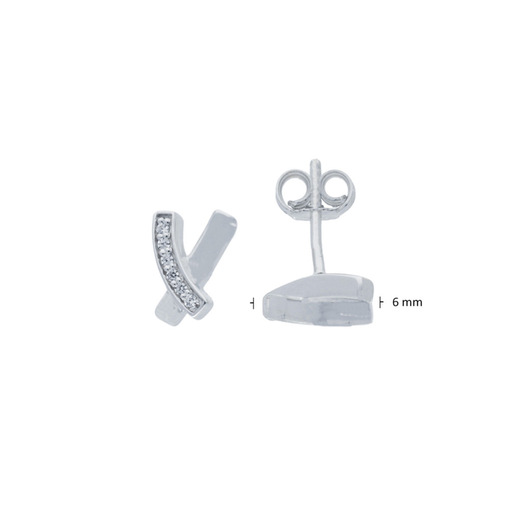 glow-106084900-oorbellen-925-zilver-asymmetrisch-ontwerp-transparante-zirkonia-6-mm-breed-x-6-mm-hoog