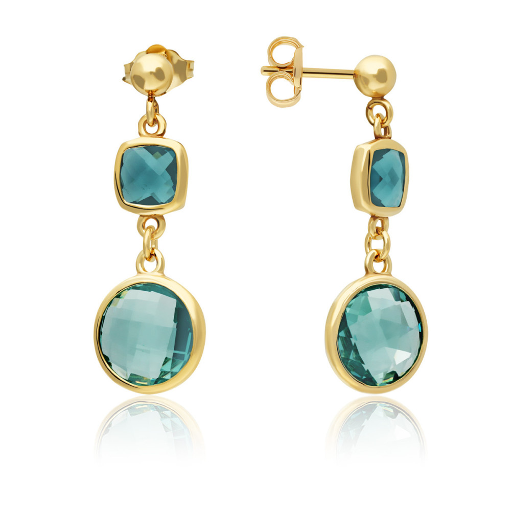 glow-106861101-oorbellen-goudkleurig-blauwe-zirkonia-glanzend-11-mm-breed-x-24-mm-hoog