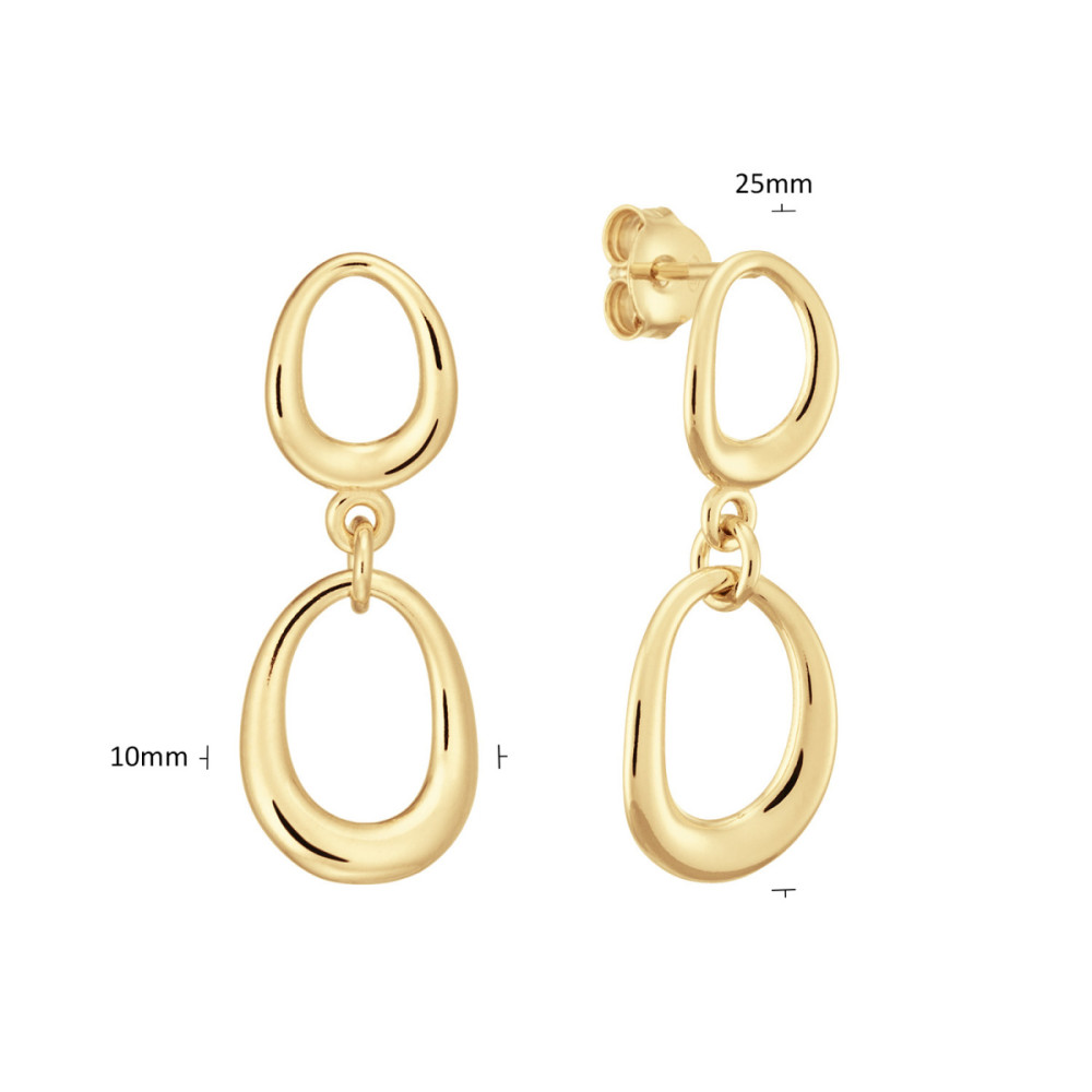 glow-106861200-oorhangers-gold-plated-ovaal-glanzend-10-mm-breed-x-25-mm-hoog