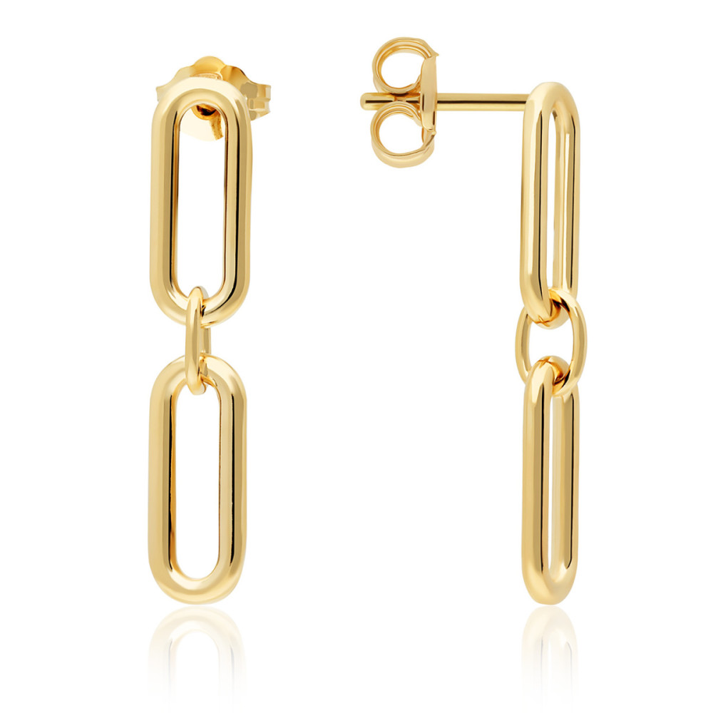 glow-106861900-oorhangers-gold-plated-ovale-schakels-glanzend-6-mm-breed-x-29-mm-hoog