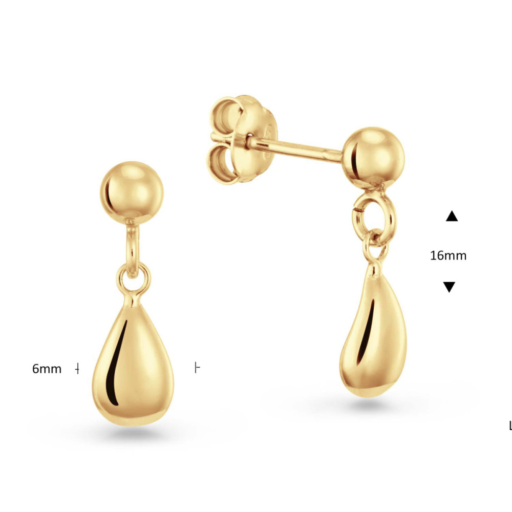 glow-106869702-oorhangers-goudkleurig-druppelvormig-glanzend-afgewerkt-16-mm-hoogte