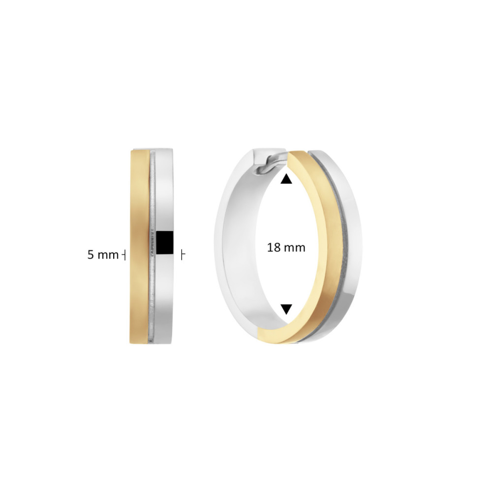 glow-107300018-klapoorringen-bicolor-vergulde-zilveren-glanzend-5-mm-breed-x-18-mm-diameter