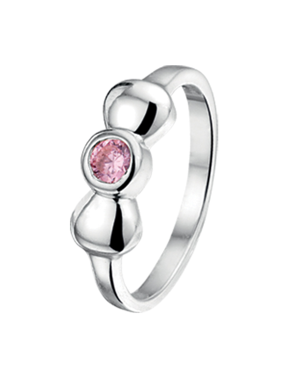 zilveren-kinderring-met-roze-zirkonia-en-bolvormige-accenten