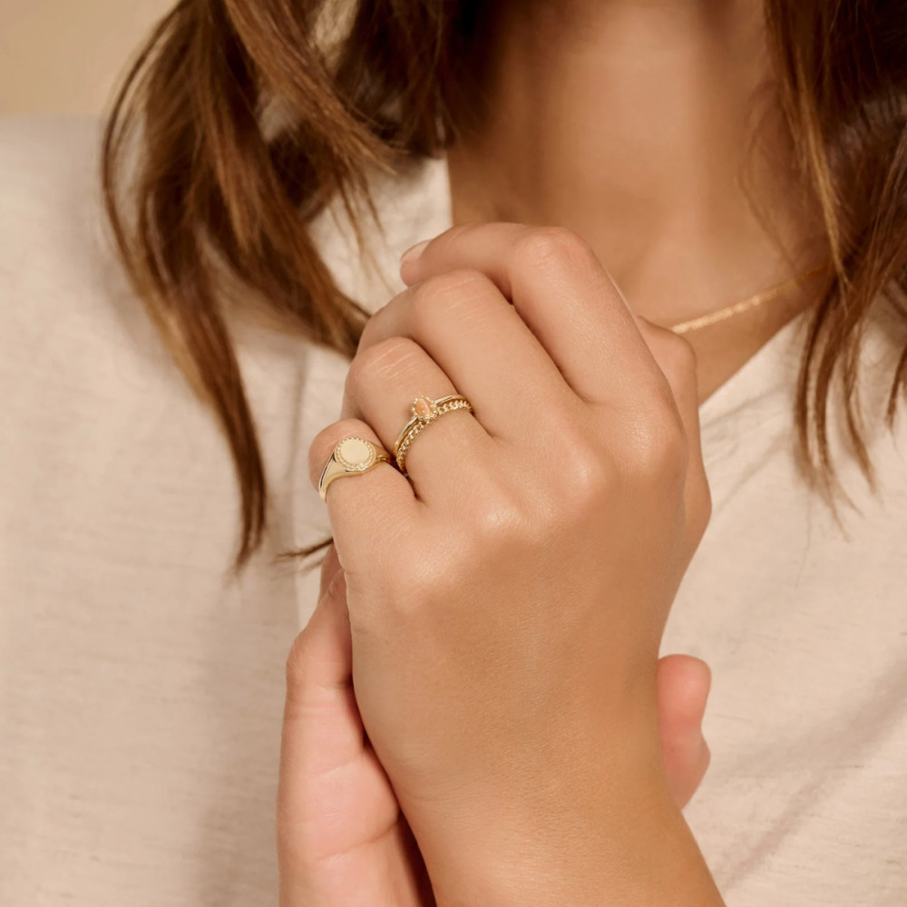 blush-1205ygo-ovale-zegelring-14-karaat-goud-bolletjes-rand-10-mm-breed