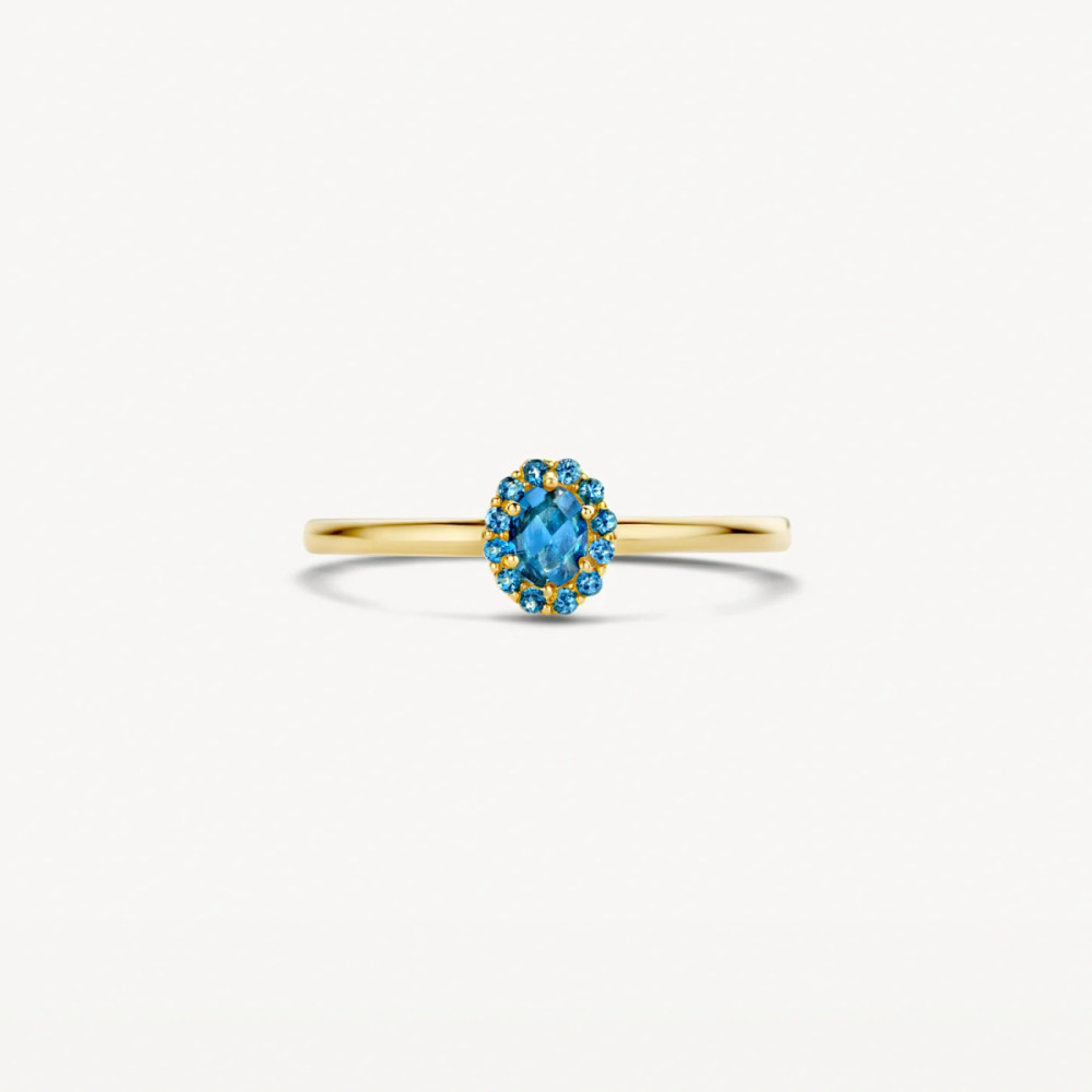 blush-1226ylb-halo-ring-14k-goud-blauwe-topaas-ovaal-briljant-1-3-mm-breedte