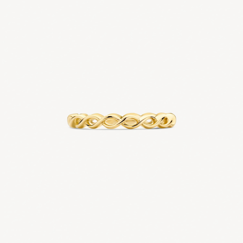 blush-1245ygo-ring-14-karaat-goud-gevlochten-schakels-glanzend-2-6-mm-breedte